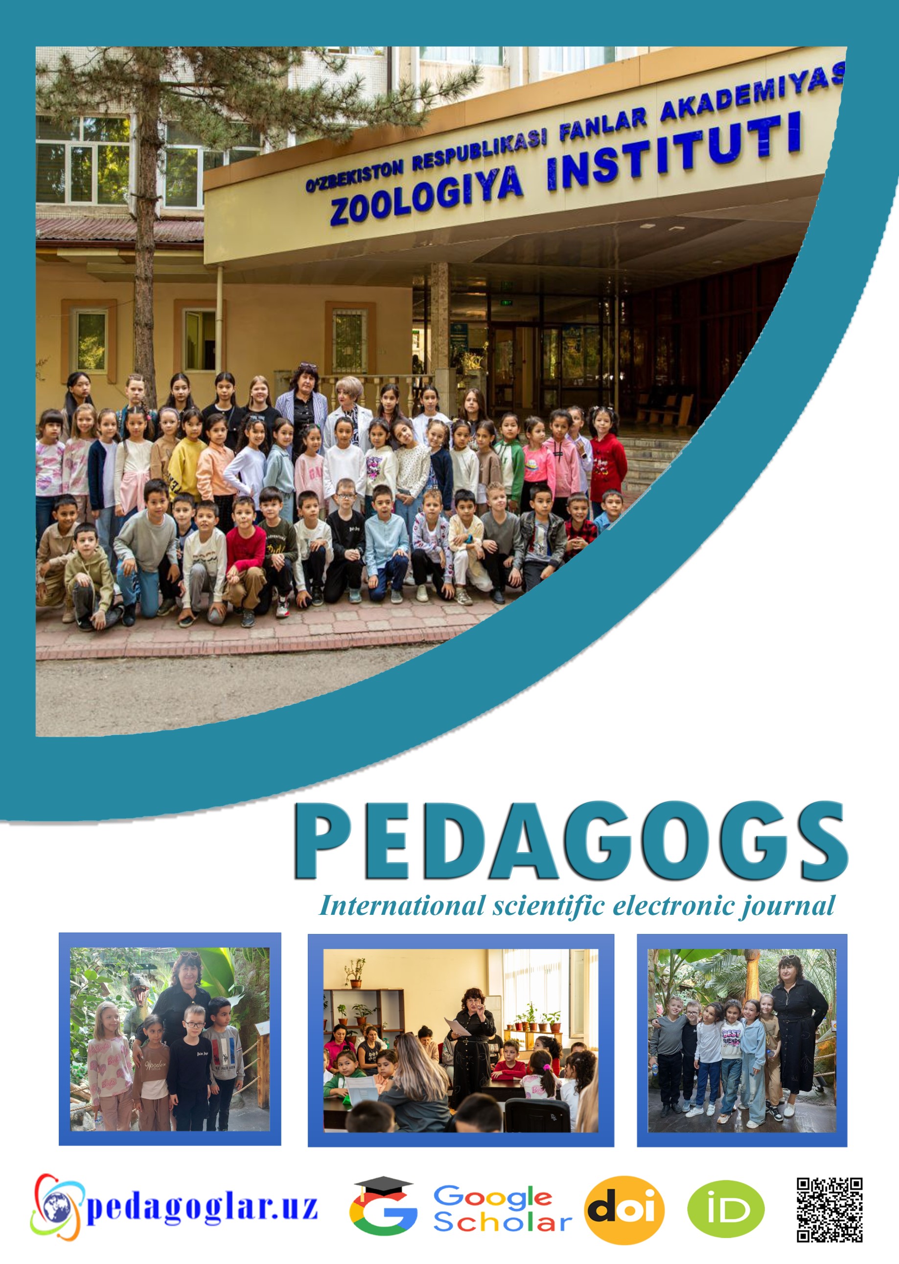 					View Vol. 69 No. 1 (2024):  PEDAGOGS INTERNATIONAL RESEARCH JOURNAL | PEDAGOGS.UZ | PEDAGOGS | PED | VOLUME-69 | ISSUE-1
				